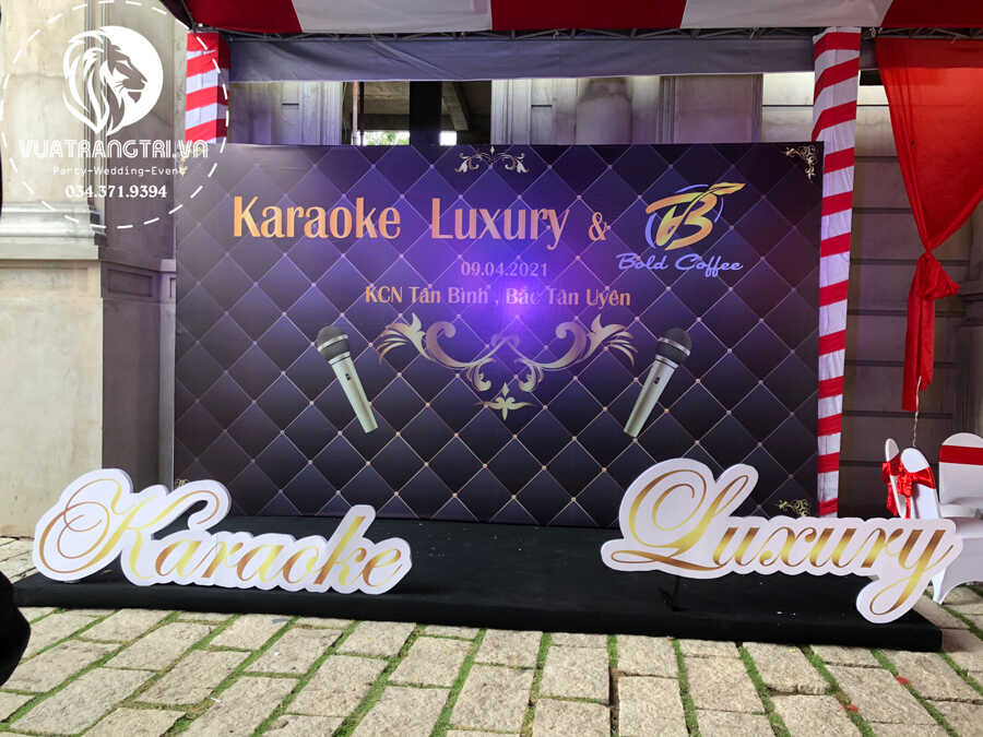 Tổ chức chương trình sự kiện khai trương karaoke luxury