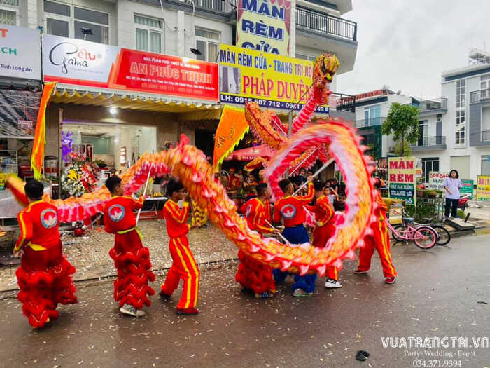 Vua Trang Trí Event cho thuê dịch vụ múa lân khai trương giá tốt TPHCM